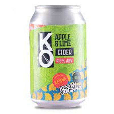 Kenyan Original Apple & Lime 330Ml Can